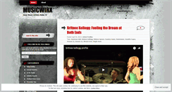 Desktop Screenshot of musicwirx.wordpress.com