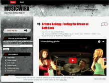 Tablet Screenshot of musicwirx.wordpress.com
