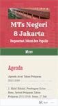 Mobile Screenshot of mtsn8jkt.wordpress.com