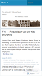 Mobile Screenshot of jwitness.wordpress.com