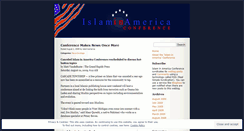 Desktop Screenshot of islaminamerica.wordpress.com