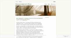 Desktop Screenshot of disequilibrium1.wordpress.com