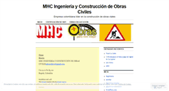 Desktop Screenshot of mhcingenieria.wordpress.com