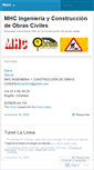 Mobile Screenshot of mhcingenieria.wordpress.com