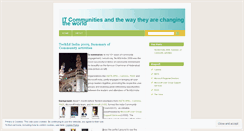Desktop Screenshot of itcommunities.wordpress.com