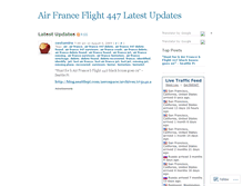 Tablet Screenshot of airfrance447.wordpress.com
