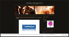 Desktop Screenshot of esoquisieras.wordpress.com