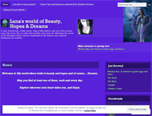 Tablet Screenshot of lunawitch15.wordpress.com