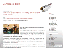 Tablet Screenshot of caretogo.wordpress.com