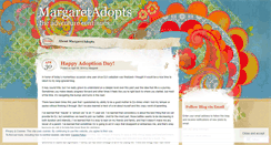 Desktop Screenshot of margaretadopts.wordpress.com