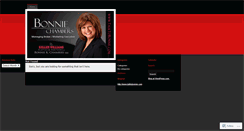 Desktop Screenshot of bonniechambers.wordpress.com