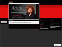 Tablet Screenshot of bonniechambers.wordpress.com