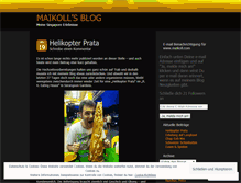 Tablet Screenshot of maikoll.wordpress.com