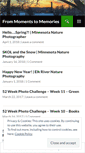 Mobile Screenshot of frommomentstomemories.wordpress.com