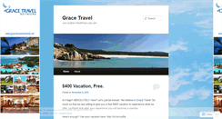 Desktop Screenshot of gracetravel.wordpress.com