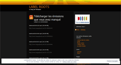 Desktop Screenshot of labelroots.wordpress.com