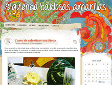 Tablet Screenshot of caminodeoz.wordpress.com