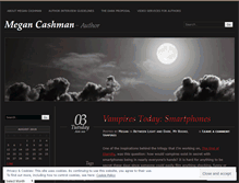 Tablet Screenshot of megancashmanbooks.wordpress.com