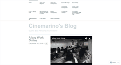 Desktop Screenshot of cinemahilig.wordpress.com