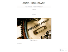 Tablet Screenshot of annabingemann.wordpress.com