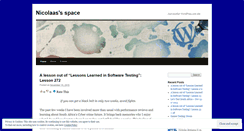 Desktop Screenshot of njkotze.wordpress.com