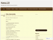 Tablet Screenshot of natul22.wordpress.com