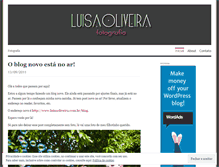 Tablet Screenshot of luisaoliveira.wordpress.com
