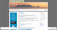 Desktop Screenshot of ekssonkind.wordpress.com