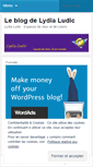 Mobile Screenshot of lydialudic.wordpress.com
