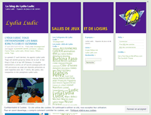 Tablet Screenshot of lydialudic.wordpress.com
