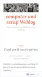 Mobile Screenshot of computerandscrap.wordpress.com