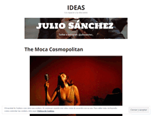 Tablet Screenshot of juliosanchez.wordpress.com