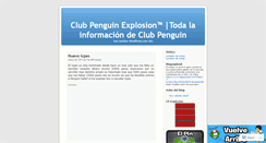 Desktop Screenshot of clubpenguinexplosion.wordpress.com