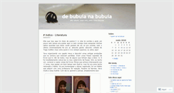Desktop Screenshot of debubuianabubuia.wordpress.com