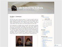 Tablet Screenshot of debubuianabubuia.wordpress.com
