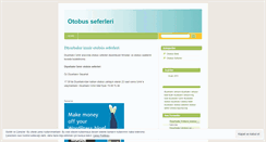 Desktop Screenshot of otobusseferleri.wordpress.com