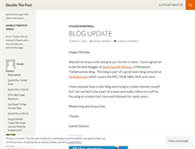 Tablet Screenshot of doublethepost.wordpress.com