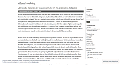 Desktop Screenshot of eileen91.wordpress.com