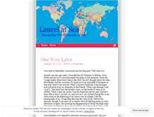 Tablet Screenshot of laurelatsea.wordpress.com