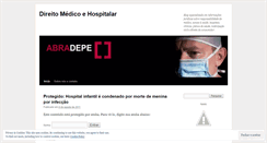 Desktop Screenshot of direitomedico.wordpress.com