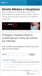 Mobile Screenshot of direitomedico.wordpress.com
