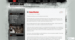 Desktop Screenshot of belindajanemusic.wordpress.com