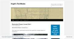 Desktop Screenshot of hughtechnotes.wordpress.com