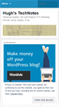 Mobile Screenshot of hughtechnotes.wordpress.com
