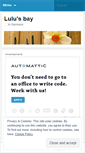Mobile Screenshot of lulusbay.wordpress.com