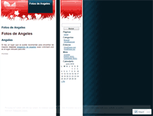 Tablet Screenshot of fotosdeangeles.wordpress.com