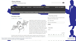 Desktop Screenshot of khangadvises.wordpress.com