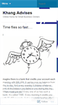 Mobile Screenshot of khangadvises.wordpress.com