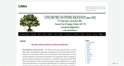 Desktop Screenshot of concordwest.wordpress.com