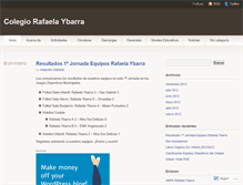 Tablet Screenshot of colegiorafaelaybarra.wordpress.com